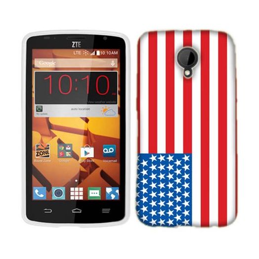 Mundaze American Flag Phone Case Cover for ZTE N817