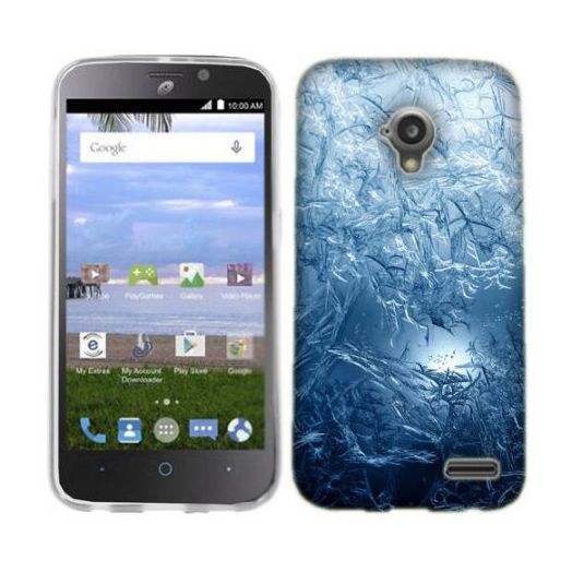 Mundaze Blue Ice Phone Case Cover for ZTE Stratos