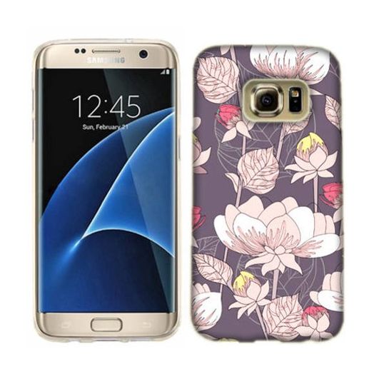Mundaze Vintage Peony Phone Case Cover for Samsung Galaxy S7 edge