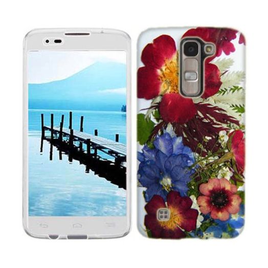 Mundaze Printed Pressed Blossoms Phone Case Cover for LG G Stylo 2