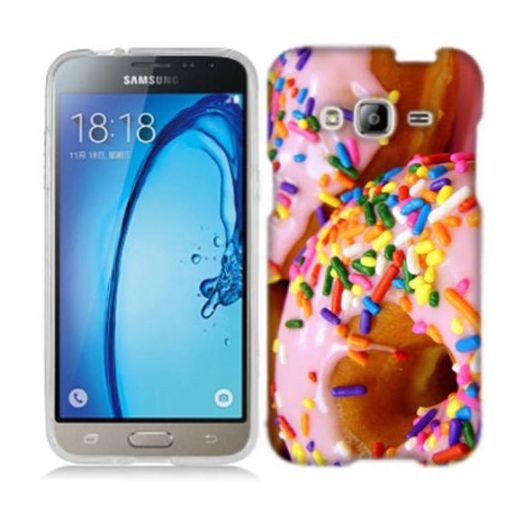 Mundaze Sprinkle Donuts Phone Case Cover for Samsung Galaxy J1 2016 Amp 2