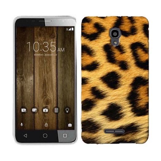 Mundaze Classic Leopard Phone Case for Alcatel Fierce 4 Allura Pop 4 Plus