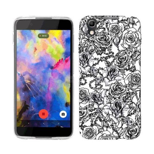 Mundaze Roses and Thorns Phone Case Cover for Alcatel IDOL 4 Nitro 4