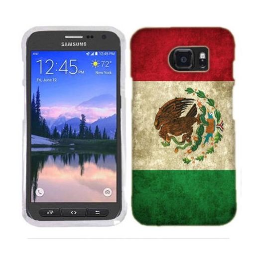 Mundaze Mexico Flag Phone Case Cover for Samsung Galaxy S7 Active