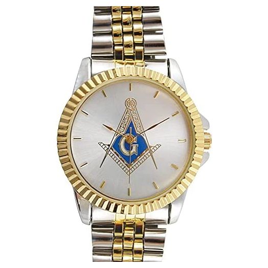 Sigma Impex A-3135 Masonic Metal Band Wrist Watch