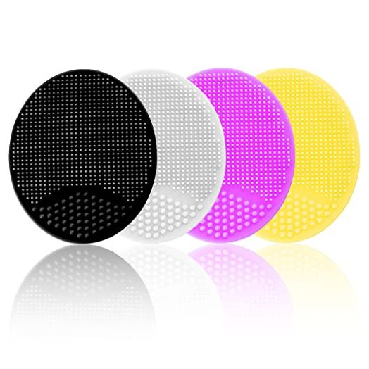 Baby Cradle Cap Brush, Baby Bath Brush, Silicone Massage Brush, Silicone Scrubbers Exfoliator Brush | The SkinSoother Baby Essential for Dry Skin, Cradle Cap and Eczema