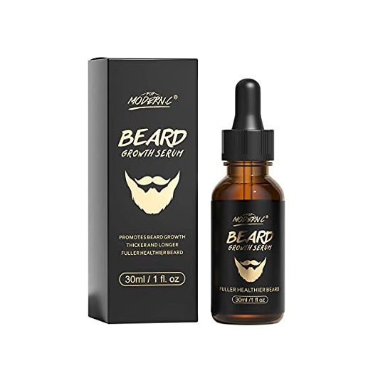 Beard Growth Oil With Biotin Caffeine For Men Beard Growth Serum Stimulate Beard Growth Promote Hair Regrowth