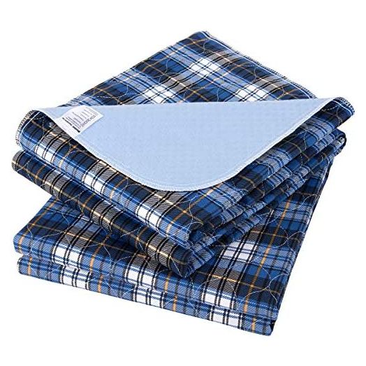 Non-Slip Bed Pads for Incontinence Washable (36" x 52"|2 Pack),Waterproof Bed Pads,Adult Washable Incontinence Bed Pads for Adults,Dog,Kids