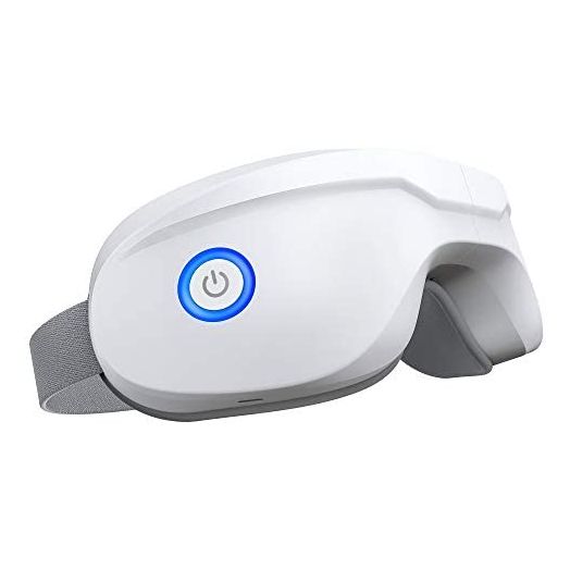 Eye Massager with Heat, Latumab Bluetooth Music Heated Massager for Migraines, Relax and Reduce Eye Strain Dark Circles Eye Bags Dry Eye Improve Sleep, Ideal Gifts for Women/Men
