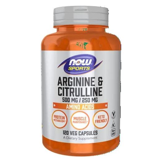 Now Foods Arginine & Citrulline Veg Capsules