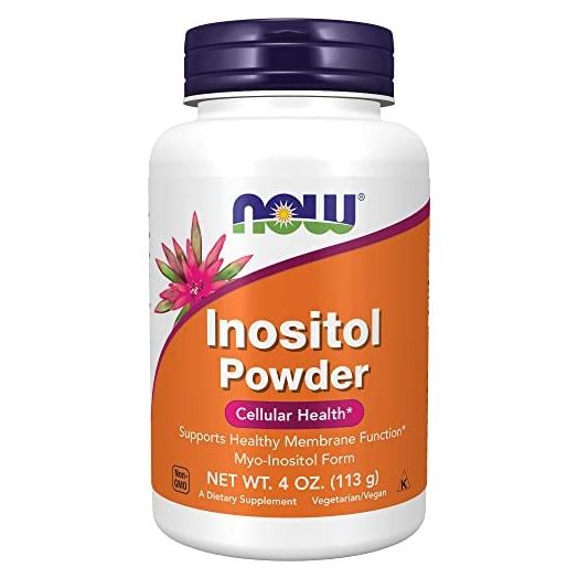 NOW Supplements, Inositol Powder, Neurotransmitter Signaling*, Cellular Health*, 4-Ounce