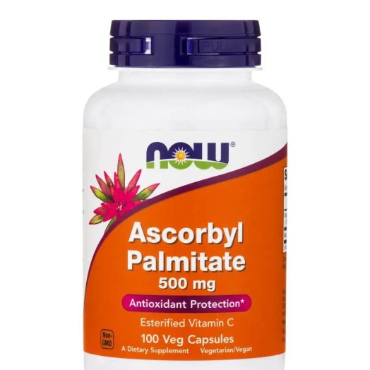 NOW Ascorbyl Palmitate 500 mg - 100 Veg Capsules