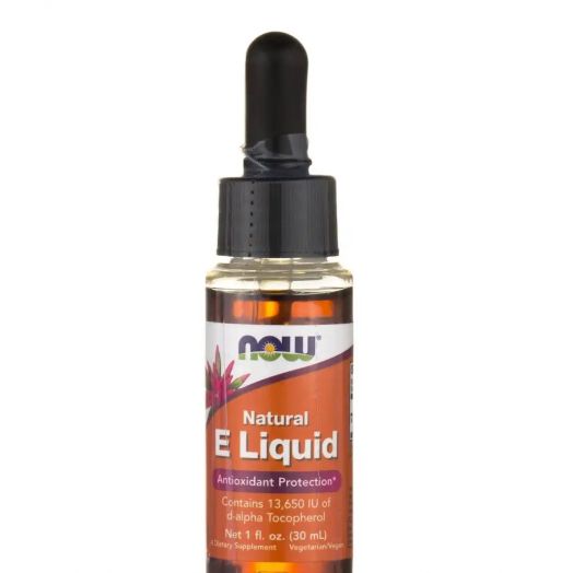 NOW E Liquid with d-alpha Tocopherol - 1 fl. oz (30 ml)