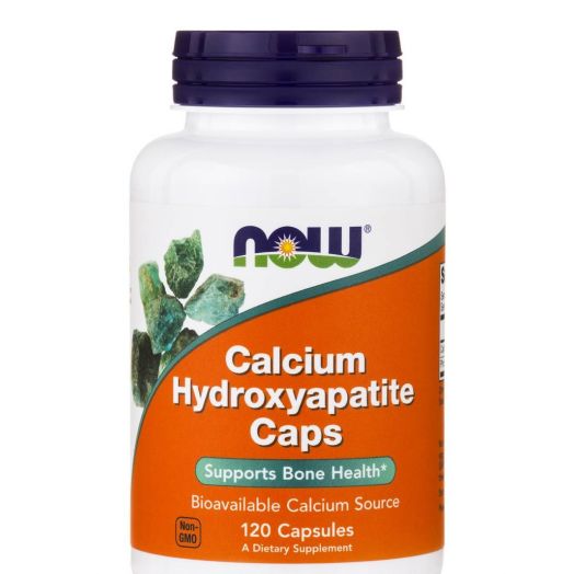 NOW Calcium Hydroxyapatite Caps - 120 Capsules