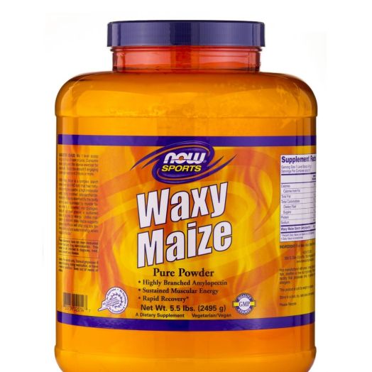 NOW Sports - Waxy Maize Powder - 5.5 lbs (2495 Grams)