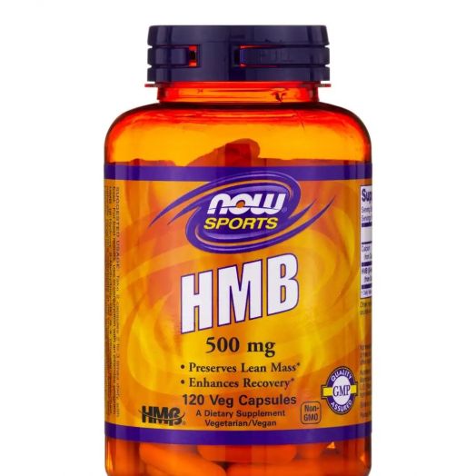 NOW Sports - HMB 500 mg - 120 Veg Capsules