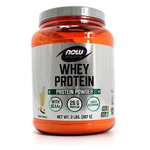 NOW Foods Sports Whey Protein Natural Vanilla, 2 lbs