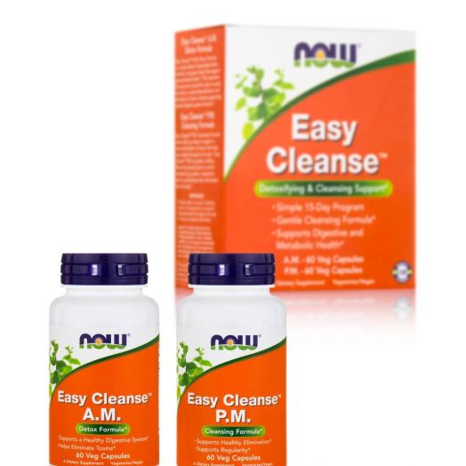 NOW Easy Cleanse - 120 Vegetarian Capsules