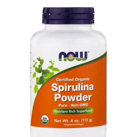 NOW Spirulina Powder - 4 oz (113 Grams)