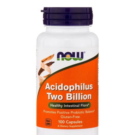 NOW Acidophilus Two Billion - 100 Capsules
