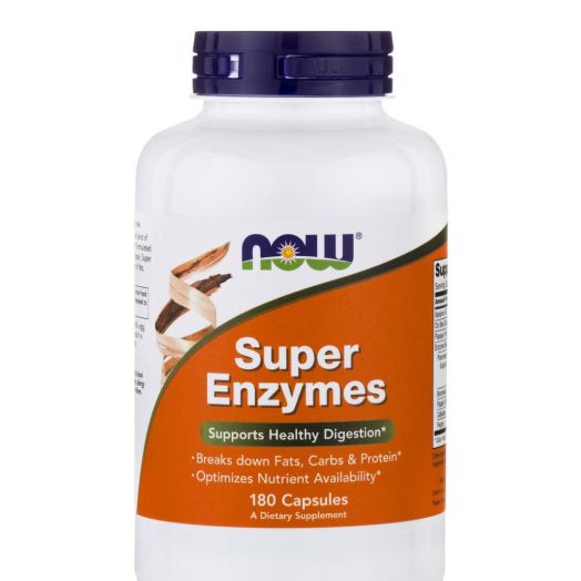NOW Super Enzymes - 180 Capsules
