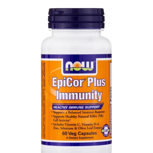 NOW EpiCor Plus Immunity - 60 Vegetarian Capsules