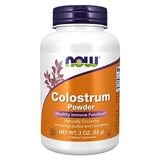 NOW Supplements, Colostrum Powder, Naturally occurring Immunoglobulins and Lactoferrin, 3-Ounce
