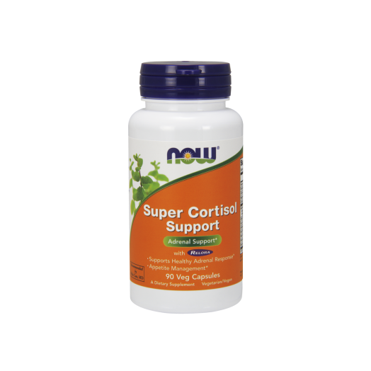 NOW Super Cortisol Support Vegetable Capsules, 90 Ct