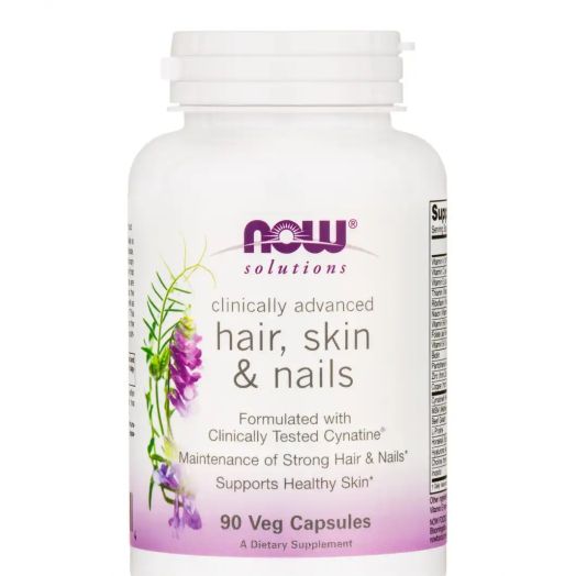 NOW Solutions - Hair, Skin & Nails (Clinically Advanced) - 90 Veg Capsules