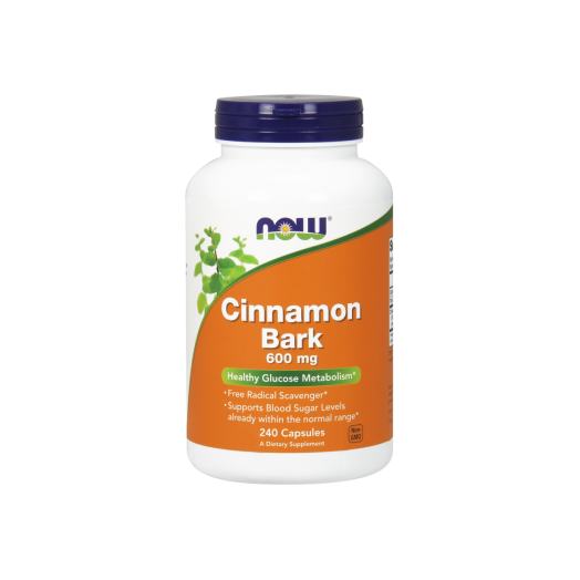 NOW CINNAMON BARK 600MG 240 CAPS