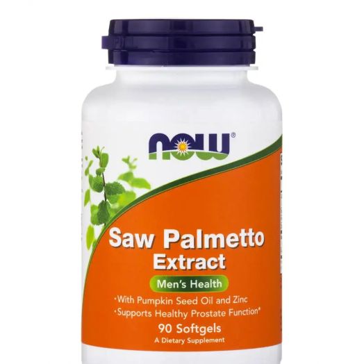 NOW Saw Palmetto Extract - 90 Softgels