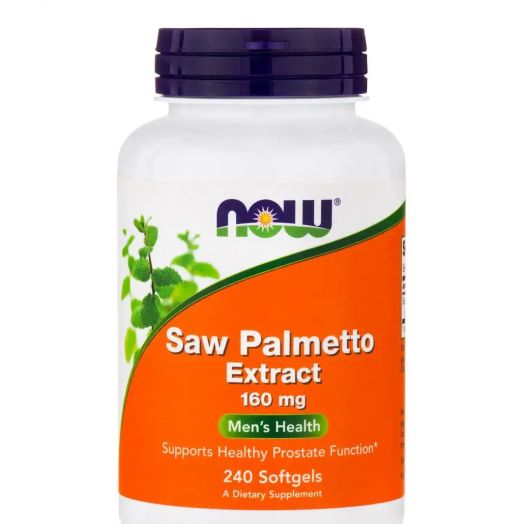 NOW Saw Palmetto Extract 160 mg - 240 Softgels