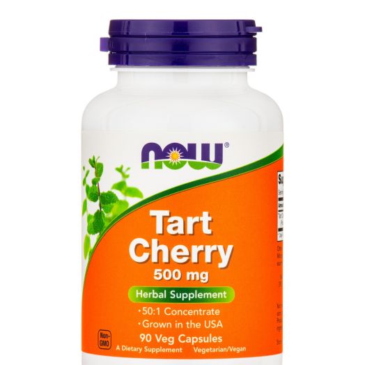 NOW Tart Cherry 500 mg - 90 Veg Capsules