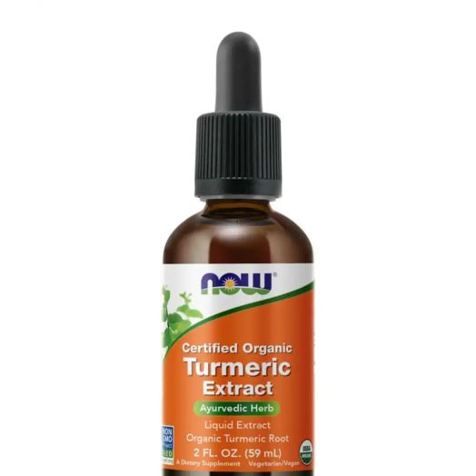 NOW Certified Organic Turmeric Extract - 2 fl. oz (59 ml)