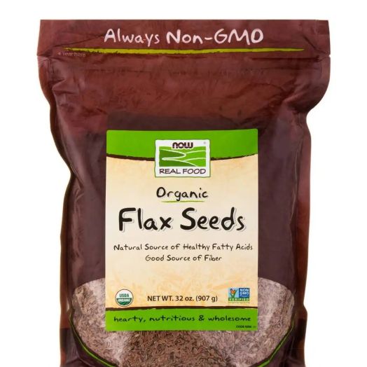 NOW Real Food - Flax Seed - 32 oz (907 Grams)