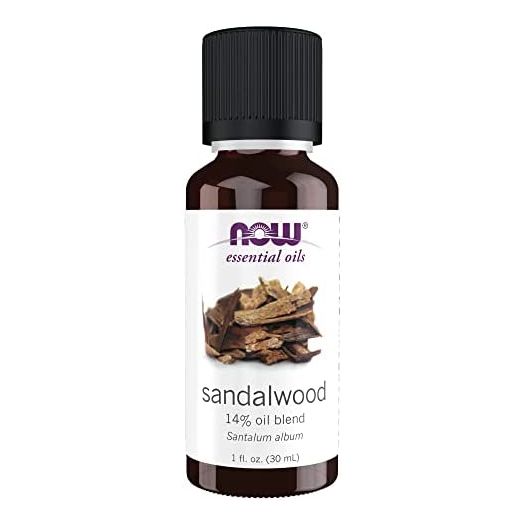 NOW Essential Oils, Sandalwood Oil, 14% Blend in Pure Jojoba Oil, Child Resistant Cap