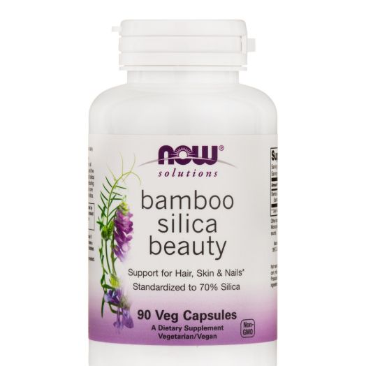 NOW Solutions - Bamboo Silica Beauty - 90 Veg Capsules