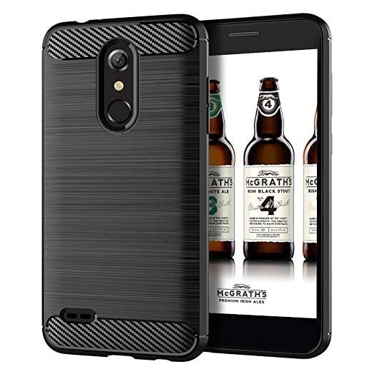 for LG K30 Case,LG Phoenix Plus Case Slim Thin,LG K10 2018 Phone Case,LG Premier Pro Case,LG Harmony 2 Case,Flexible TPU Silicone Shockproof Anti-Scratch Protective Cases Cover for LG K30,Black