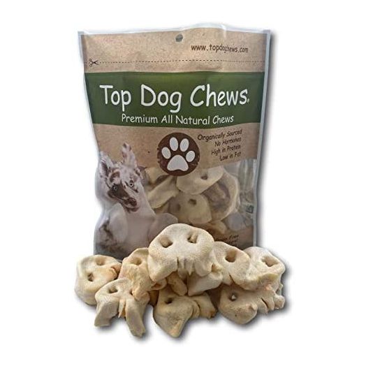 Top Dog Chews Pig Snouts - 10 Pack. Single Ingredient All Natural Dog Treats. American Made.