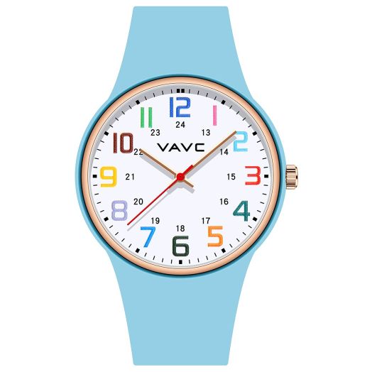 VAVC Nurse Watch for Medical Students,Doctors,Women with Second Hand and 24 Hour. Easy to Read Watch