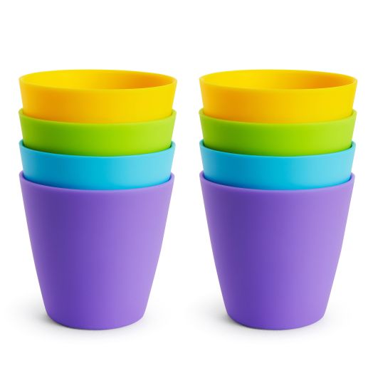 Munchkin Multi Toddler Cups, BPA-Free, Multi-Color, 8 Pack