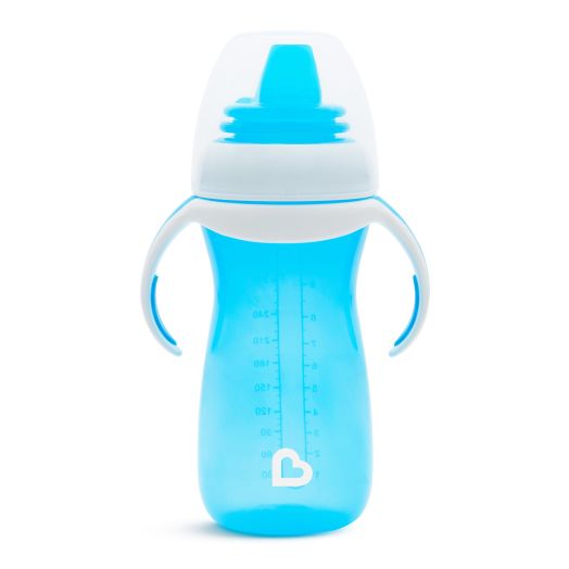 Munchkin Spill Proof Gentle Transition Sippy Cup, 10oz, Blue