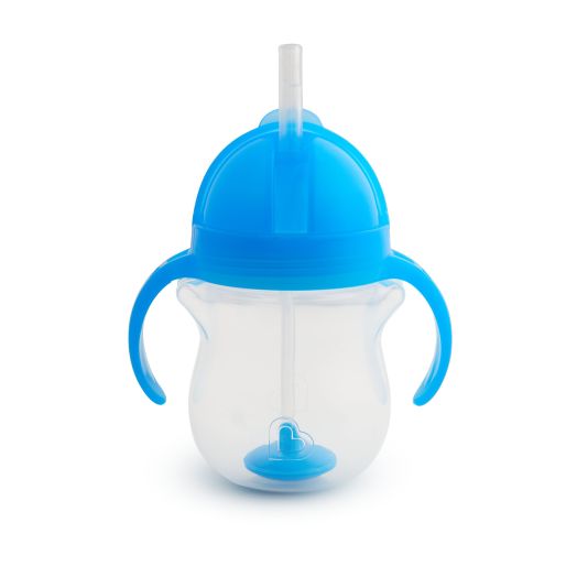 Munchkin Click Lock Weighted Straw Cup, 7oz, Color May Vary