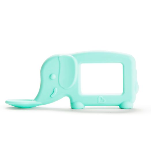 Munchkin The Baby Toon™ Silicone Teething Spoon, Elephant