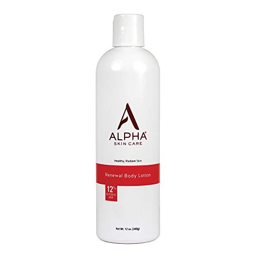Alpha Skin Care Renewal Body Lotion Anti-Aging Formula for All Skin Types - Reduces the Appearance of Lines & Wrinkles white 12 Ounce (Pack of 1)