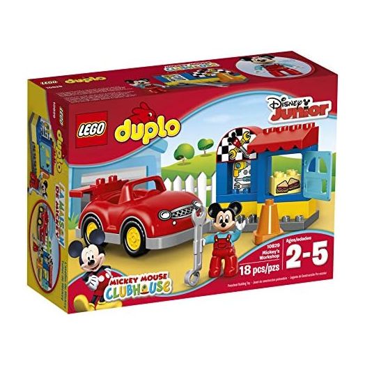 LEGO DUPLO Disney Mickey's Workshop Building Kit (18 Piece)