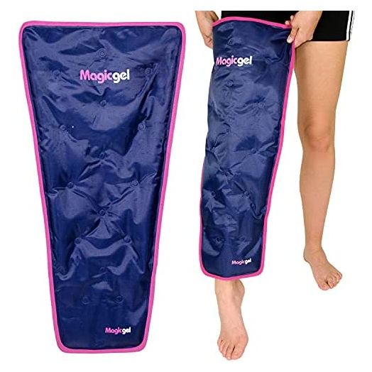 Leg Ice Pack - Professional Cold Therapy - Reduces Pain, Swelling & Inflammation - Reusable for Injuries, Sprains, Arthritis & More (by Magic Gel)