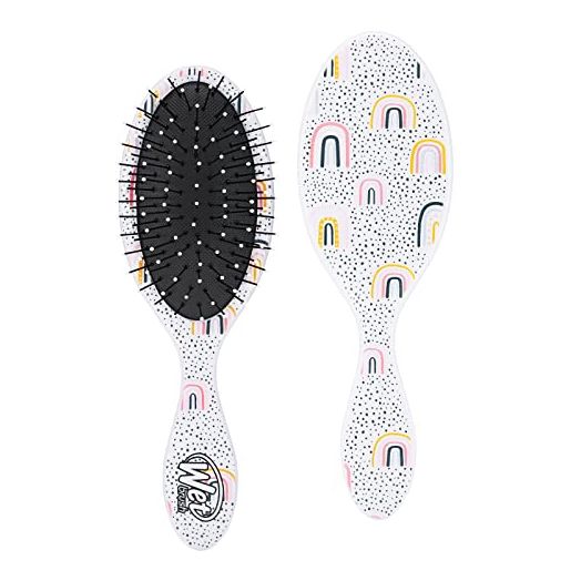 Wet Brush Kids Detangler Hair Brush, Rainbows, Midi