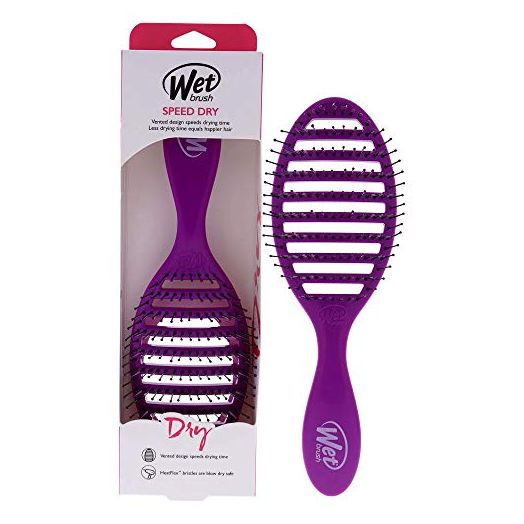 Wet Brush Speed Dry Hair Brush, Purple, Vented Design