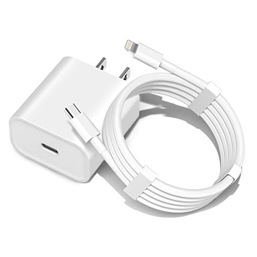 iPhone Charger, [Apple MFI Certified] Apple Block USB C Fast Wall Plug with 3.3ft USB C to Lightning Cable Compatible with iPhone 13/13Pro Max/12/12 Pro Max/11/11Pro/XS/Max/XR/X/8Plus,iPad (1 Pack)